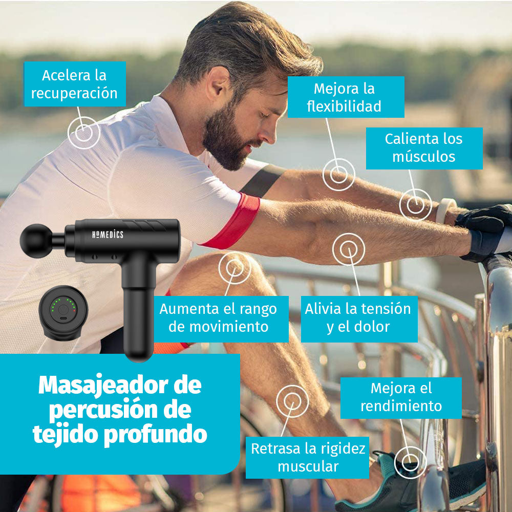 Pistola Masajeador de Percusión Therapist Select Prime