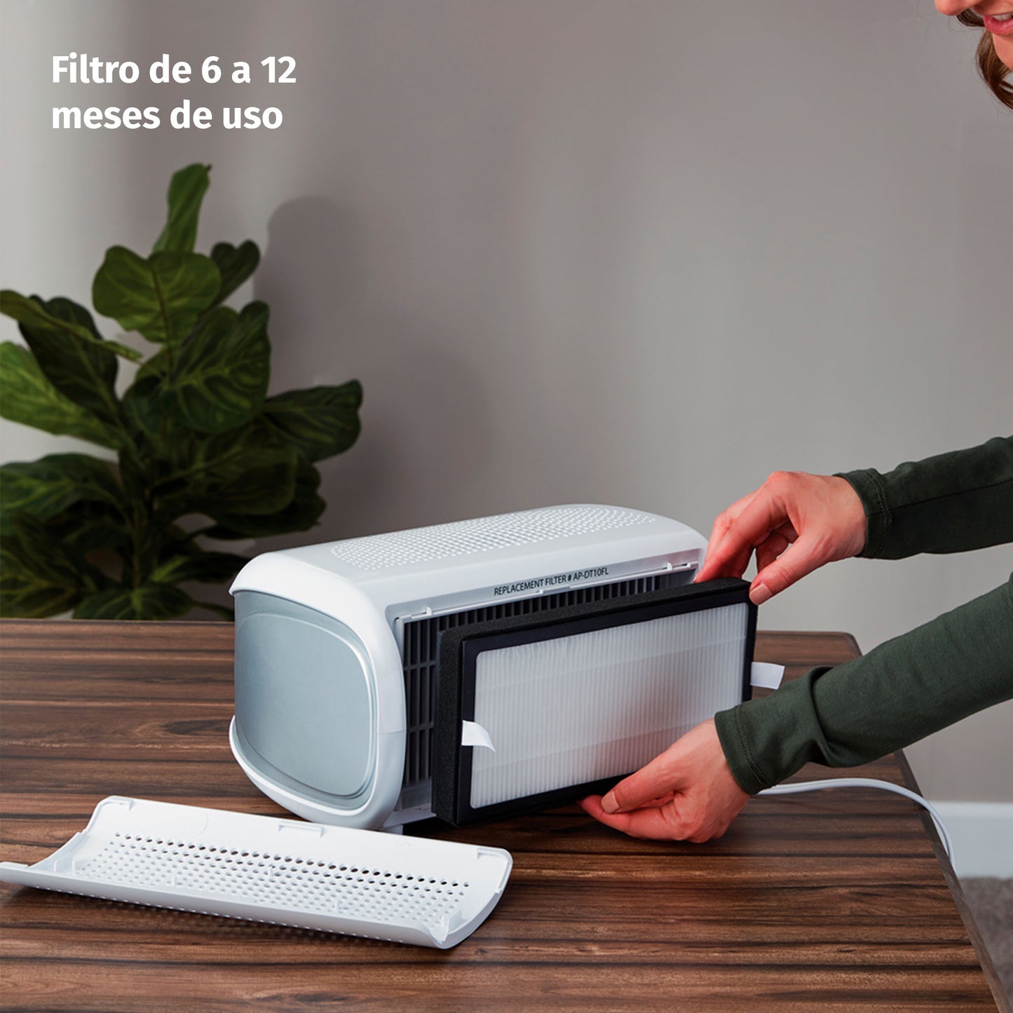 Filtro de Reemplazo TOTALCLEAN HEPA para AP-DT10 2 Unidades
