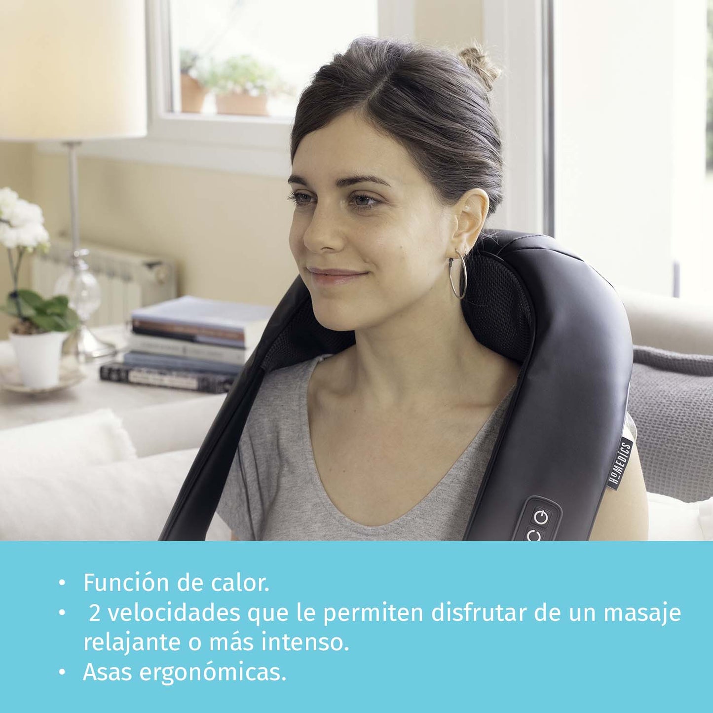 Masajeador Shiatsu para Cuello y Espalda