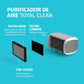 Purificador de Aire de Sobremesa con Filtro HEPA para Piezas Pequeñas